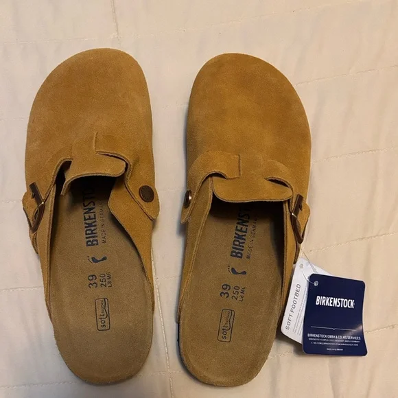 Birkenstock Boston Mink
Suede Leather Casual
Comfort Clogs Unisex - Picture 3 of 7